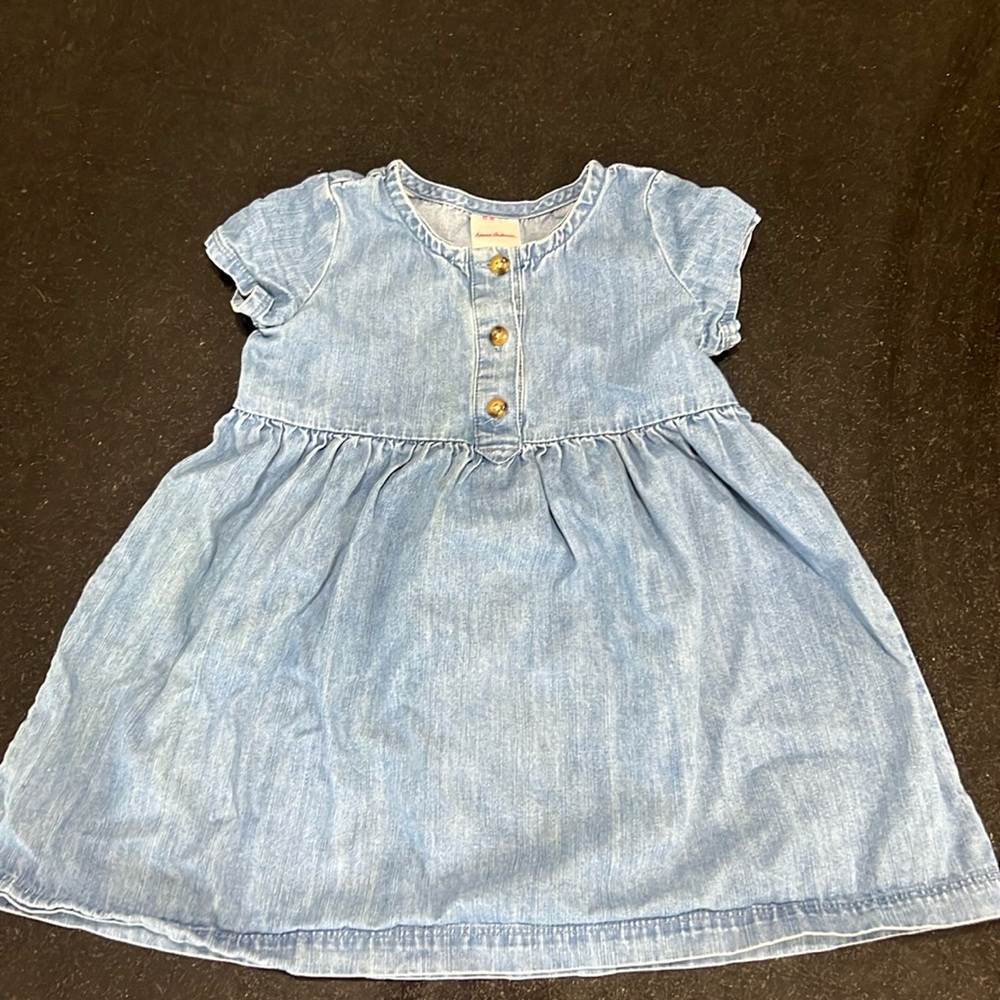 Hanna Andersson Denim Dress -2T